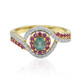 18K Grandidierite Gold Ring (AMAYANI)