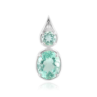 Braldu Fluorite Silver Pendant (Pallanova)