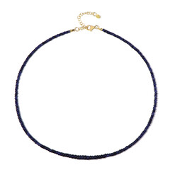 Madagascar Blue Sapphire Silver Necklace