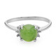 Imperial Chrysoprase Silver Ring