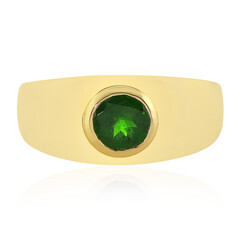 Russian Diopside Silver Ring