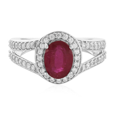 Madagascar Ruby Silver Ring
