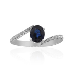 18K Blue Sapphire Gold Ring (Estée Collection)