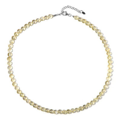 Citrine Silver Necklace
