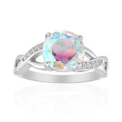 Moonlight Quartz Silver Ring
