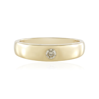 9K I2 Brown Diamond Gold Ring