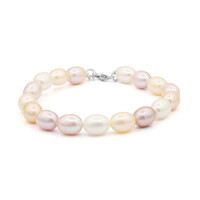 Freshwater pearl Silver Bracelet (TPC)