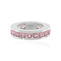 Nigerian Pink Tourmaline Silver Ring (de Melo)
