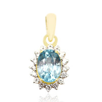 9K Ratanakiri Zircon Gold Pendant
