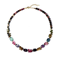 Fluorite Silver Necklace