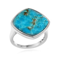 Kingman Blue Mojave Turquoise Silver Ring (Faszination Türkis)