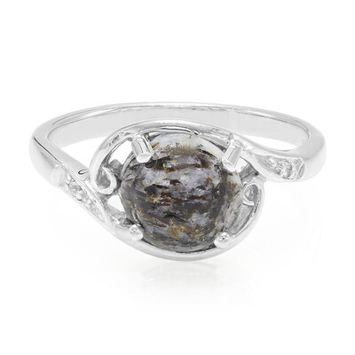 Astrophyllite Silver Ring
