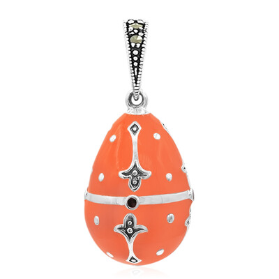Marcasite Silver Pendant