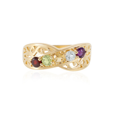 Zambian Amethyst Silver Ring