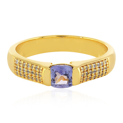 Tanzanite Silver Ring