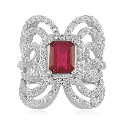 Madagascar Ruby Silver Ring