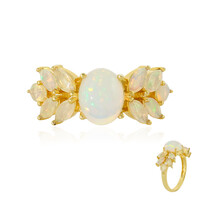 Welo Opal Silver Ring