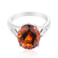 Madeira Citrine Silver Ring