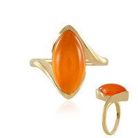 Carnelian Silver Ring