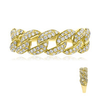 14K SI2 (H) Diamond Gold Ring (CIRARI)