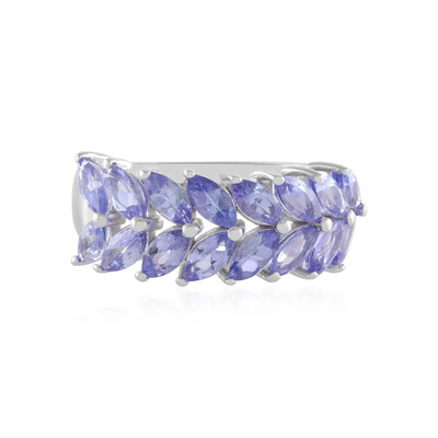 Tanzanite Silver Ring