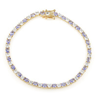 Tanzanite Silver Bracelet