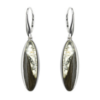 Baltic Amber Silver Earrings
