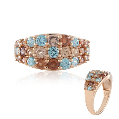 Orange Zircon Silver Ring (KM by Juwelo)