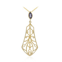 Iolite Silver Necklace