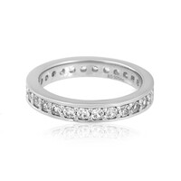 Zircon Silver Ring