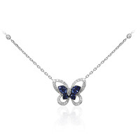 18K Blue Sapphire Gold Necklace (Estée Collection)