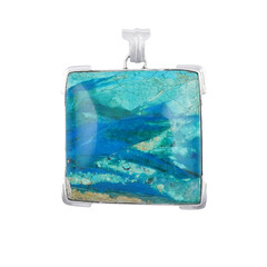 Atacama Opal Silver Pendant (Bali Barong)