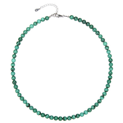 Malachite Silver Necklace