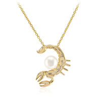 White Freshwater Pearl Silver Necklace