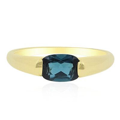 9K Brazilian Indicolite Gold Ring
