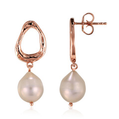 Freshwater pearl Silver Earrings (TPC)