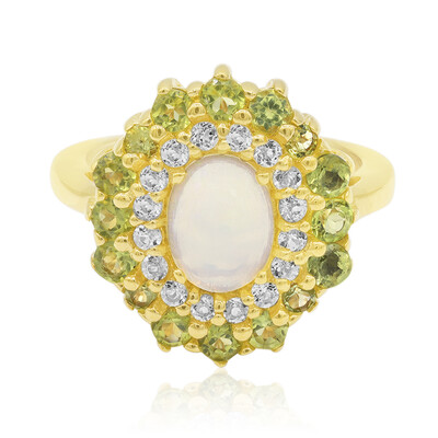 Welo Opal Silver Ring
