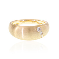 9K Flawless (F) Diamond Gold Ring (LUCENT DIAMONDS)