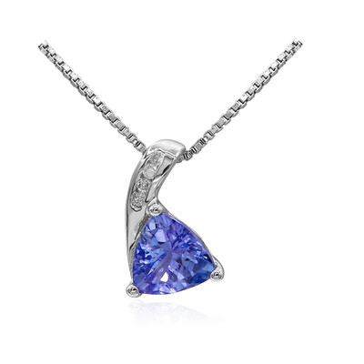 Tanzanite Silver Necklace