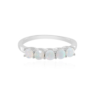 Welo Opal Silver Ring