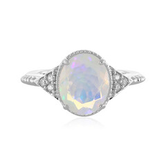 Welo Opal Silver Ring