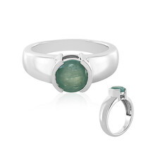 Grandidierite Silver Ring