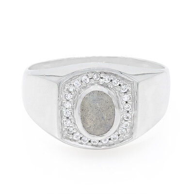 Labradorite Silver Ring