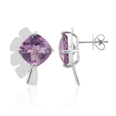 Amethyst Silver Earrings (Pallanova)