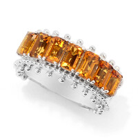 Citrine Silver Ring (Dallas Prince Designs)