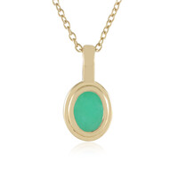 Socoto Emerald Silver Necklace