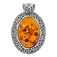 Baltic Amber Silver Pendant