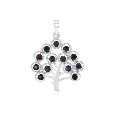 Mezezo Opal Silver Pendant