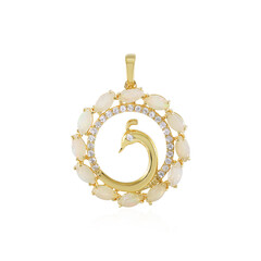 Welo Opal Silver Pendant