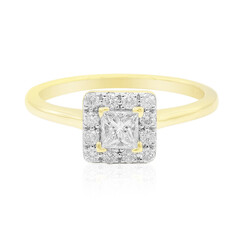 14K SI1 (G) Diamond Gold Ring